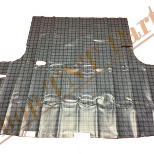 1967-1969 Plymouth Barracuda Fastback Vinyl Trunk Mat With Fleece Backing