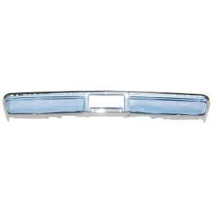 1990-1991 Chevrolet Blazer And Suburban Front Chrome Bumper With Impact Strip Holes 