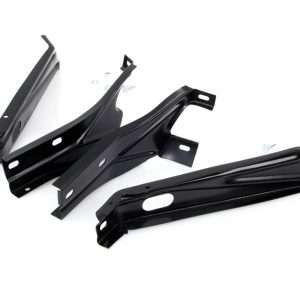 1968-1969 Plymouth Belvedere And Satellite Front Bumper Bracket Set With Hardware