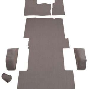 1994-1997 Dodge B2500 And B3500 Van Complete Passenger And Cargo Area Molded Carpet Set