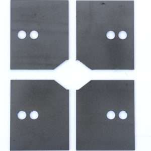 1967-1976 Plymouth Valiant And Scamp Bucket Seat Floor Brackets