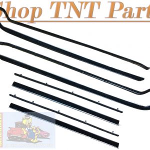 1963-1964 Dodge 330 4 Door Hardtop 8 Piece Window Felt Set Top Catwhiskers