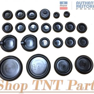 1967-1969 Dart Barracuda Valiant Mopar A Body Body Plug Kit