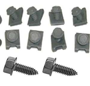 1969-1972 Chevrolet Nova Grille Hardware Kit 42 Piece