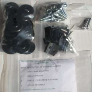 1968-1969 Dodge Charger Grille Hardware Kit 70 Piece Set