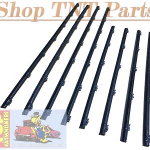 New Reproduction 1963-1966 Plymouth Valiant 2 Door Sedan 8 Piece Window Felt Set 