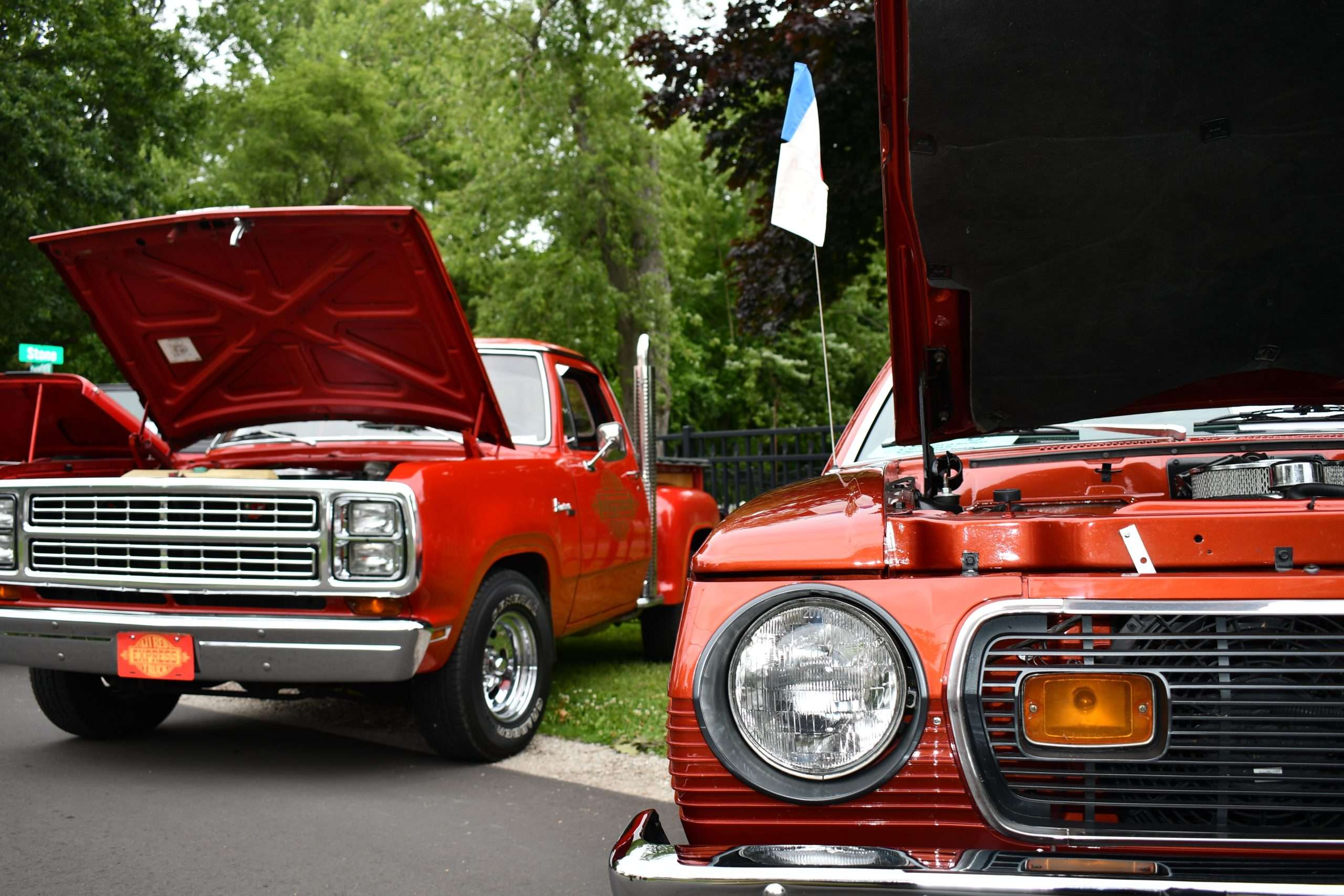 TNT Auto Parts First Car Show.