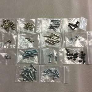 1974-1975 Ford Maverick And Mercury Comet 2 Door Interior Screw Kit