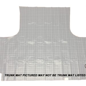 1974 Plymouth Roadrunner Vinyl Trunk Mat With Fleece Backing