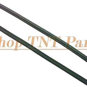 New 1970 Plymouth Superbird Quarter Window Roll-up Seals With Flocked Channels 