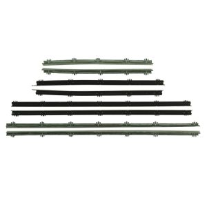 1963-1966 Plymouth Valiant 2 Door Sedan 8 Piece Window Felt Kit